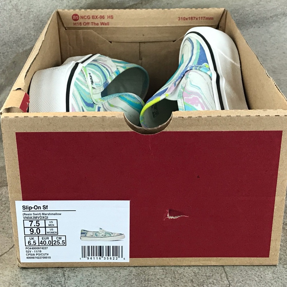 NEW Vans Slip-On SF Marshmellow - Picture 9 of 11